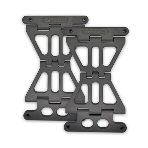 Speed By Design No Drama Lid Stoppers/Tethers Black Composite 2014+ Harleys