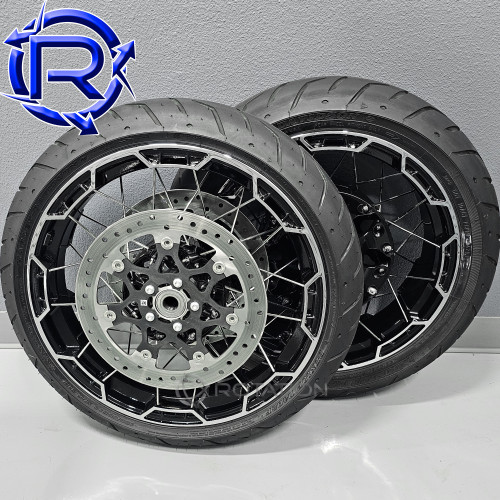 Harley CVO Street Glide Road Glide Take Off Wheels