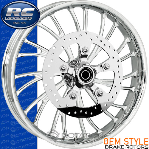 RC Components Axxis Chrome Harley Wheel | rotationwheels.com