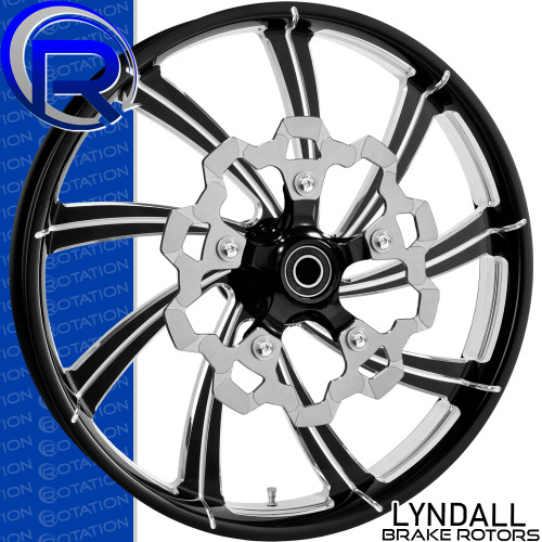 Juno DarkSide Custom Harley Wheel | rotationwheels.com