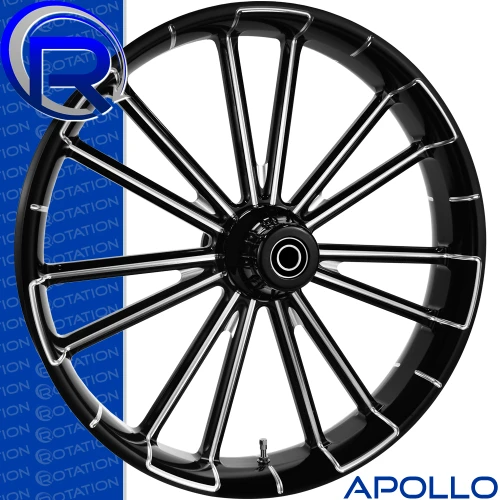Rotation Apollo Darkside Custom Motorcycle Wheel