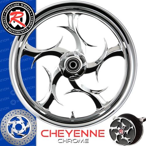 Renegade Wheels Cheyenne Chrome Wheel