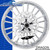 Coastal Moto Atlantic Chrome Custom Motorcycle Wheel with Dragon Rotors