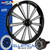 SMT Machining Elliptical Illusion Black Cut Custom Motorcycle Wheel SMT Machining Elliptical Illusion Black Cut Custom Motorcycle Wheel