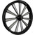 SMT Machining Elliptical Illusion Black Cut Custom Motorcycle Wheel SMT Machining Elliptical Illusion Black Cut Custom Motorcycle Wheel