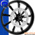 Rotation Atlas Black Wheel with OEM / Stock Brake Rotors Rotation Atlas Black Wheel with OEM / Stock Brake Rotors
