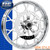 RC Components Prodigy Phenom Chrome Wheel with OEM Brake Rotors