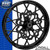 RC Components Prodigy Phenom Black Wheel with Lyndall Enforcer Brake Rotors RC Components Prodigy Phenom Black Wheel with Lyndall Enforcer Brake Rotors