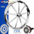 SMT Machining FX9 Chrome Custom Motorcycle Wheel
