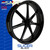 SMT Machining OG14 Slicer Gloss Black Custom Motorcycle Wheel Package