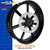 SMT Machining OG14 Gloss Black with OEM/ Stock Brake Rotor
