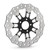 Arlen Ness 11.8" 7 Valve Brake Rotor FLT Hub Mount Black Cut Arlen Ness 11.8" 7 Valve Brake Rotor FLT Hub Mount Black Cut