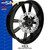 SMT Machining OG15 Gloss Black Wheel with SMT Hex Brake Rotor