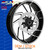 SMT Machining OG16 Black Cut with OEM/ Stock Brake Rotor SMT Machining OG16 Black Cut with OEM/ Stock Brake Rotor