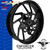 SMT Machining OG16 Gloss Black Wheel with Lyndall Enforcer Brake Rotor SMT Machining OG16 Gloss Black Wheel with Lyndall Enforcer Brake Rotor