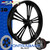 SMT Machining Contra Band 3D Gloss Black Custom Motorcycle Wheel