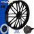 SMT Machining G3 3D Gloss Black Custom Motorcycle Wheel