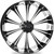 Performance Machine Revel Contour Platinum Cut Custom Motorcycle Wheel