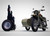 Stinger Motorcycle w/ Side Car Folding Trailer Stinger Motorcycle w/ Side Car Folding Trailer