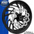 RC Components Thrust Black Wheel with Lyndall Enforcer Brake Rotors RC Components Thrust Black Wheel with Lyndall Enforcer Brake Rotors