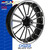 SMT Machining OG22 Black Cut Custom Motorcycle Wheel