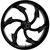 Rotation Falcon Black Trike Wheel Rotation Falcon Black Trike Wheel