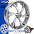 SMT Machining Dirty Hooker 3D Chrome Custom Motorcycle Wheel SMT Machining Dirty Hooker 3D Chrome Custom Motorcycle Wheel
