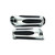 Arlen Ness Deep Cut Comfort Series Grips Chrome Arlen Ness Deep Cut Comfort Series Grips Chrome