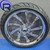Rotation Juno Chrome Custom Motorcycle Wheel