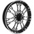 SMT Machining OG27 Black Cut Custom Motorcycle Wheel
