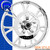 Rotation Delta Chrome Wheel with OEM / Stock Brake Rotors