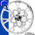 Rotation Delta Chrome Wheel with Lyndall Enforcer Brake Rotors