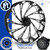 Performance Machine Delray Contour Platinum Cut Custom Motorcycle Wheel