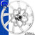 Rotation Juno Chrome Wheel with Lyndall Enforcer Brake Rotors Rotation Juno Chrome Wheel with Lyndall Enforcer Brake Rotors