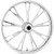 Rotation Thor Chrome Custom Motorcycle Wheel