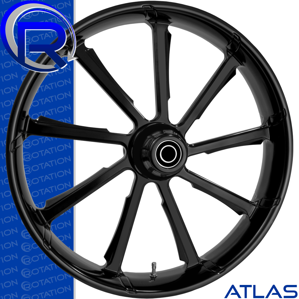 Rotation Atlas Gloss Black Touring Wheel