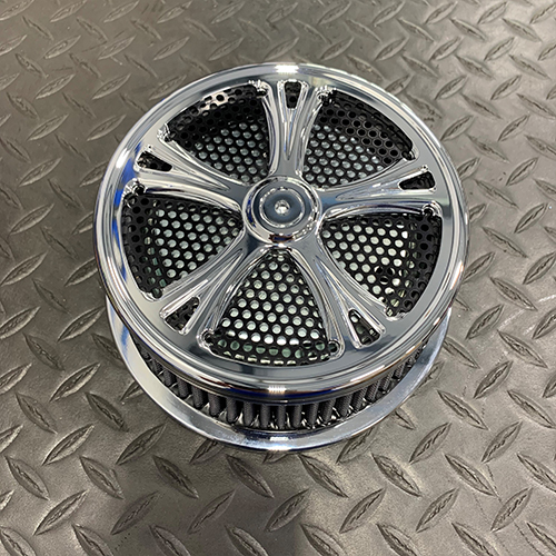 XM Fierce Air Cleaner Chrome 08-16 FLT