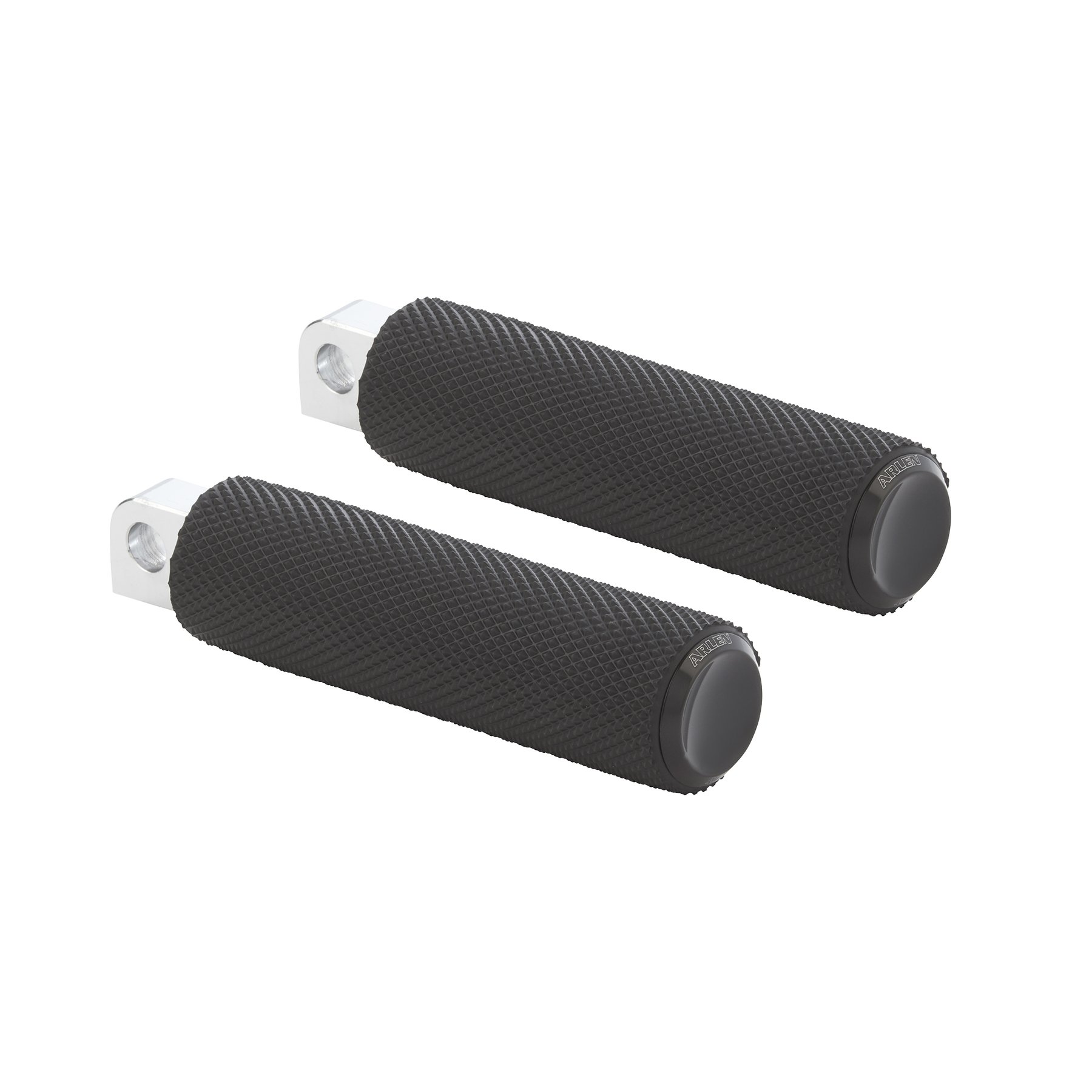Arlen Ness Knurled Fusion Footpegs Black