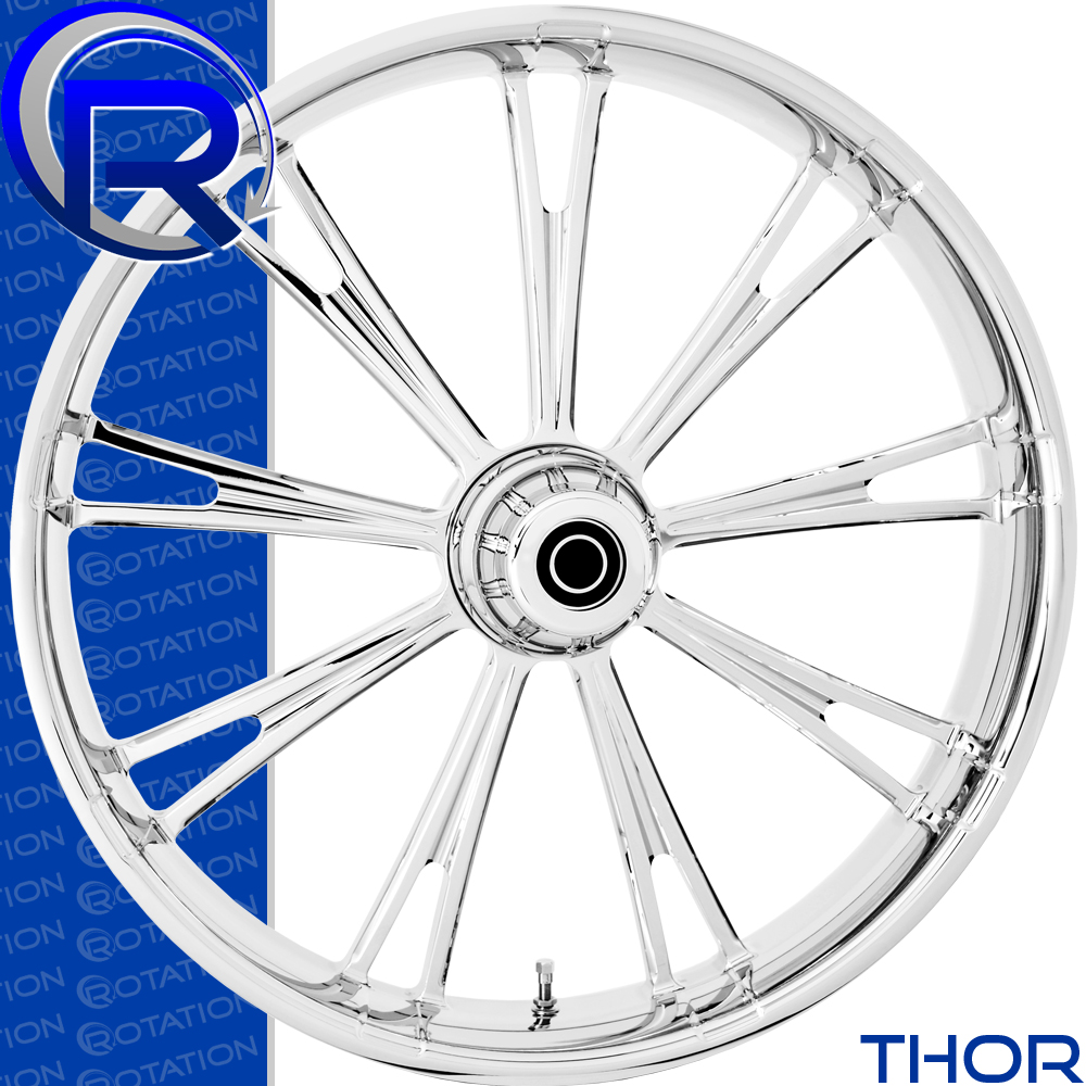 Rotation Thor Chrome Trike Wheel