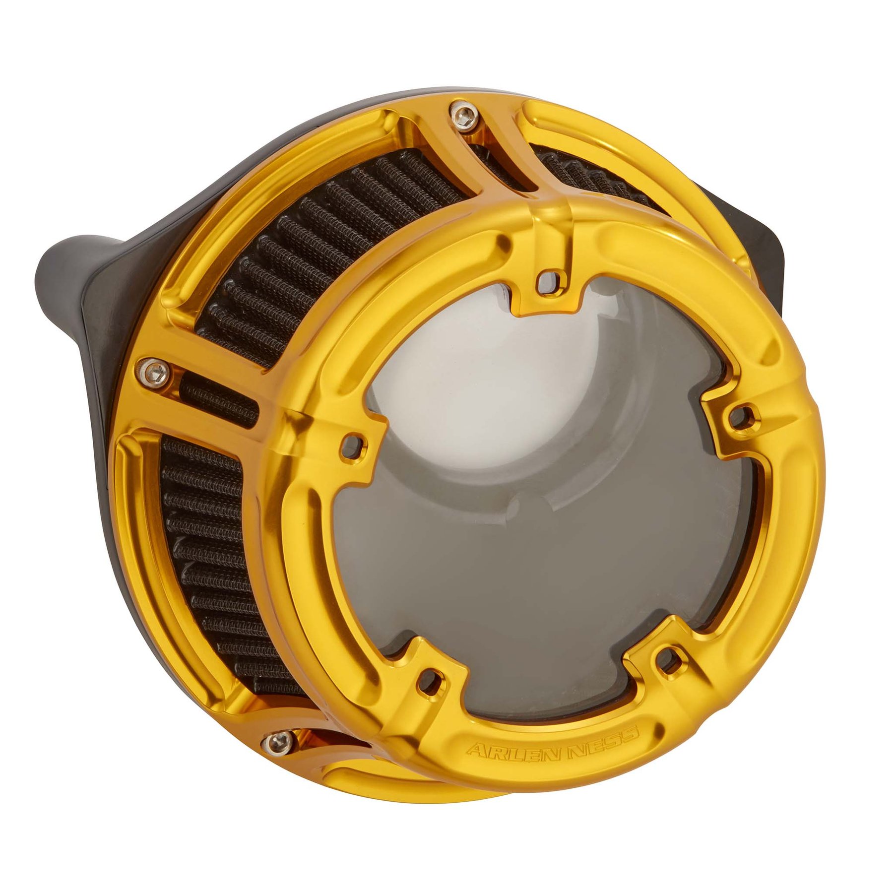 Arlen Ness Method Air Cleaner Gold
