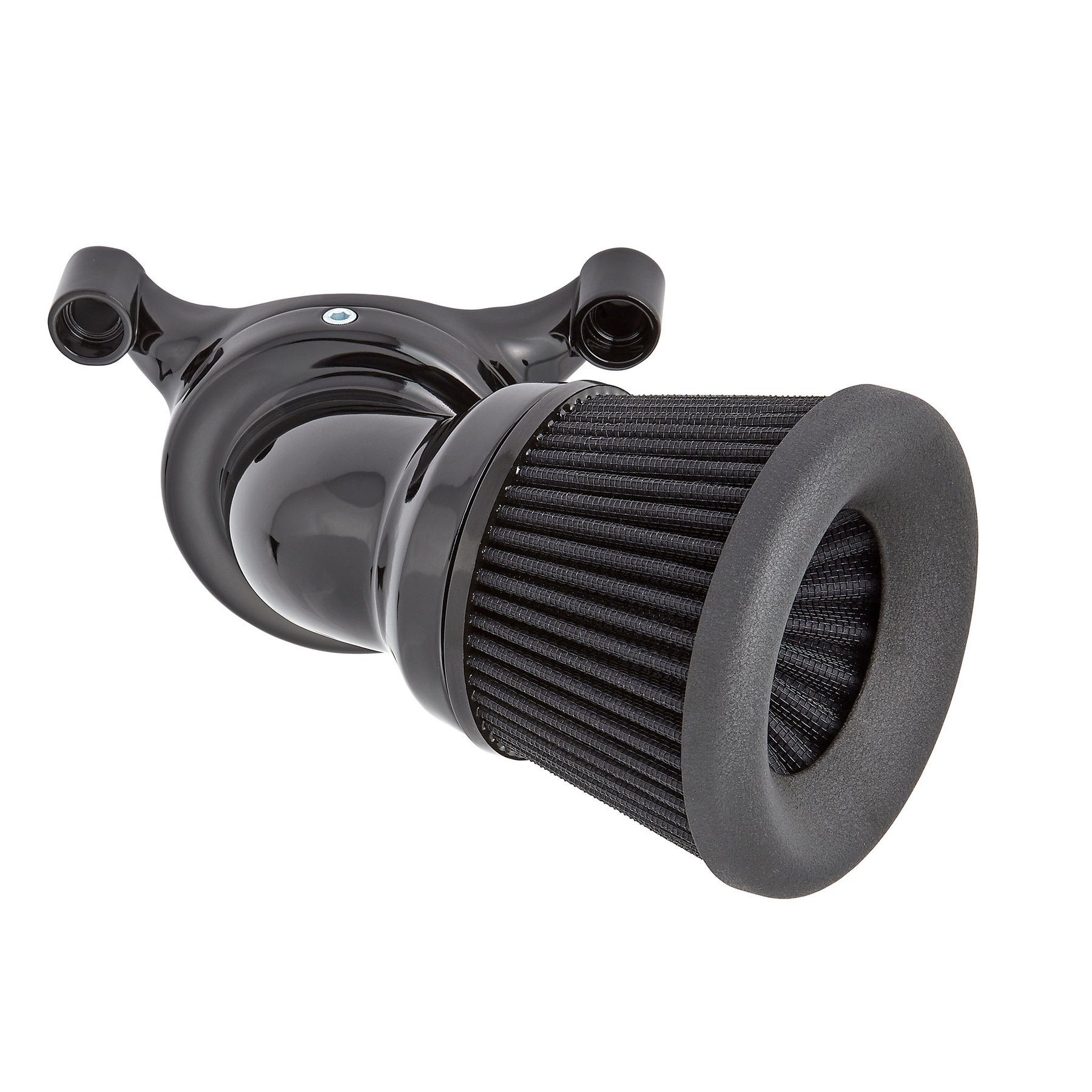 ピート！stunning lure エアーオーガンザブルゾン　ブラック Arlen Ness Velocity 65 Air Cleaner Black Harley | rotationwheels.com