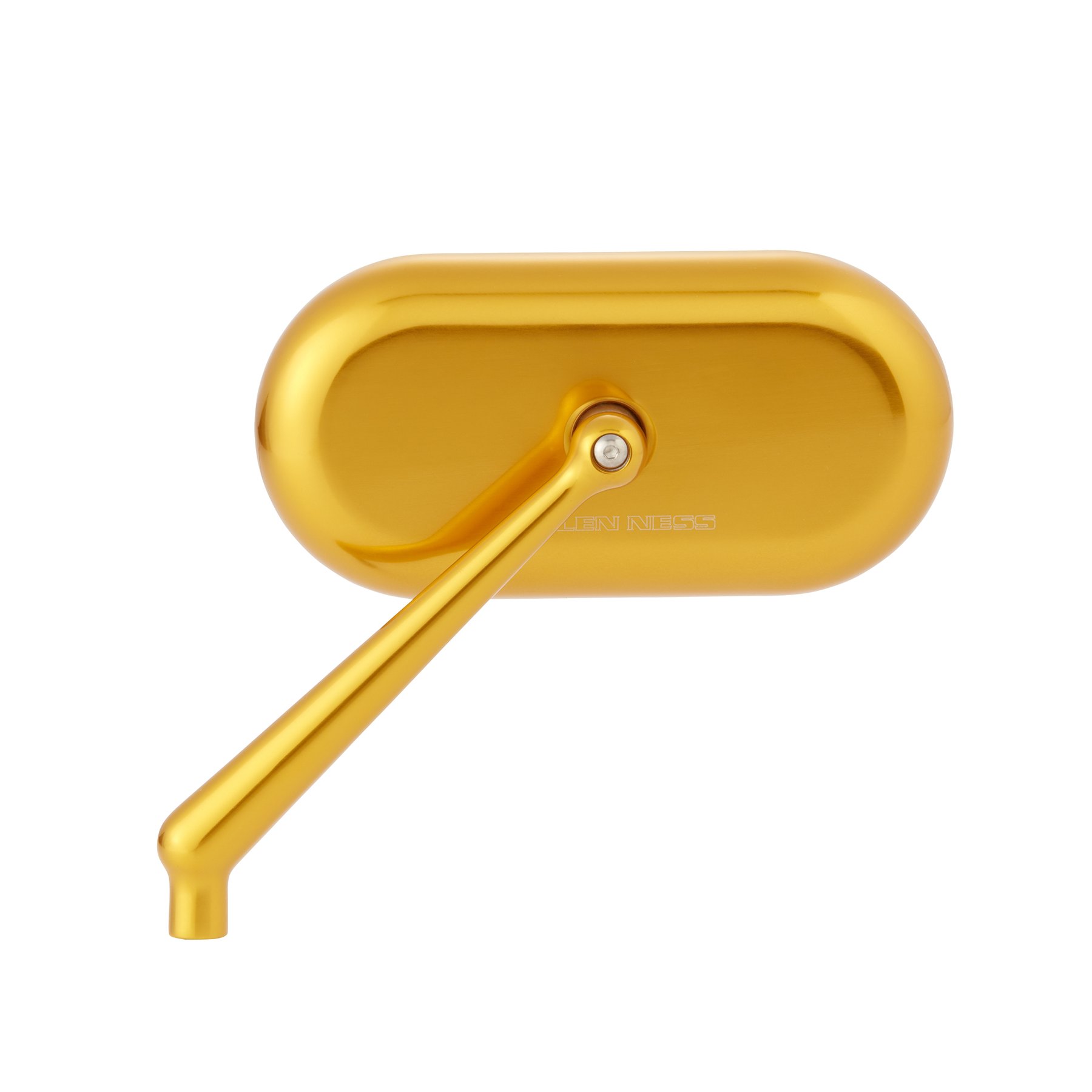 Arlen Ness Oval Mirror Gold