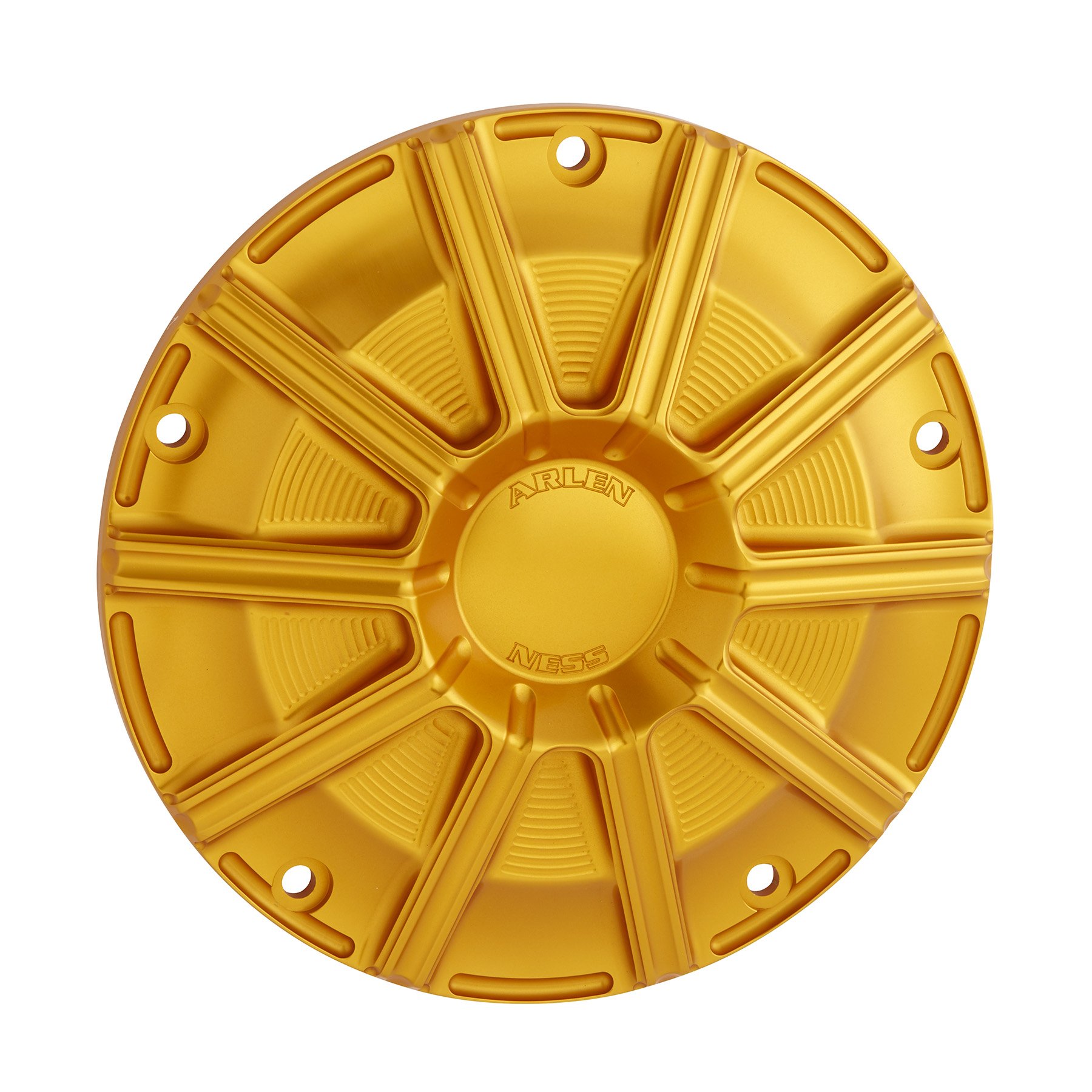 Arlen Ness 10 Gauge Derby Cover Gold