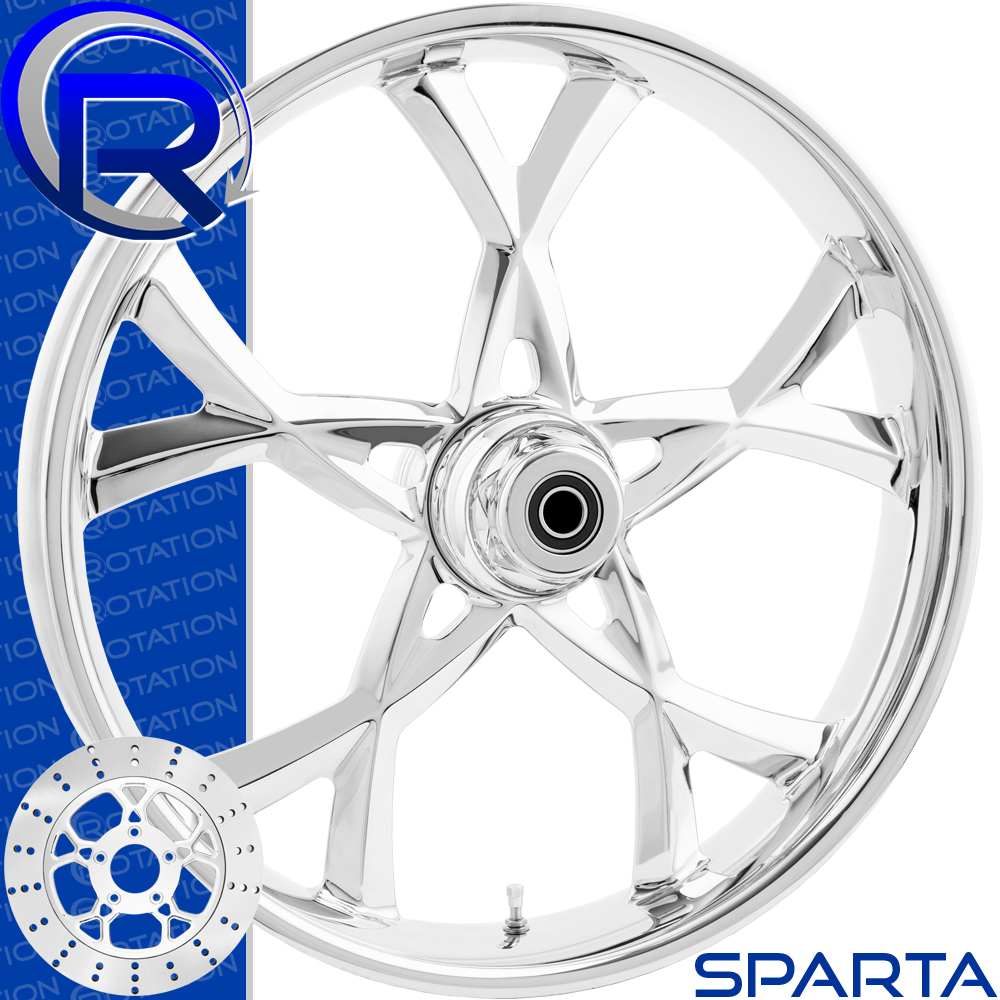Rotation Sparta Chrome Metric Cruiser Wheel
