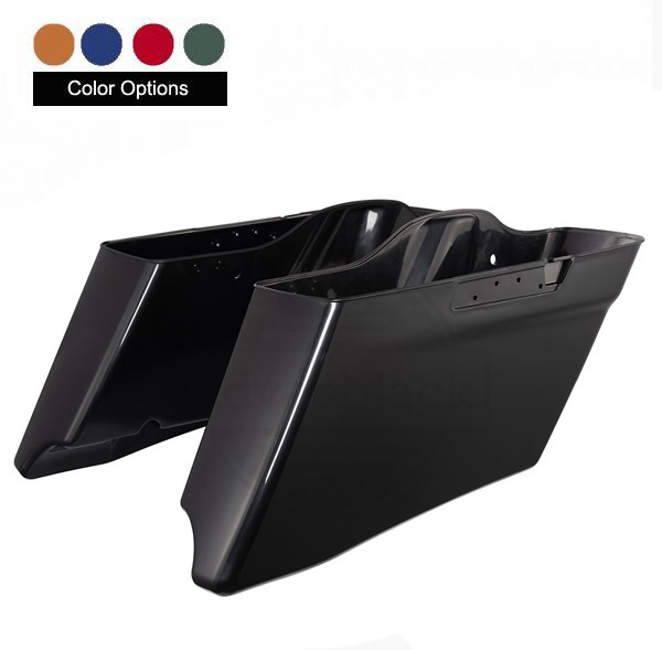 Advanblack CVO Stretched Saddlebags for 2014-2023 Touring