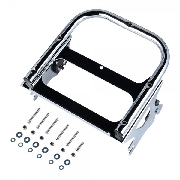 Advanblack Detachable Two Up Mounting Rack for 1998-2008 Touring