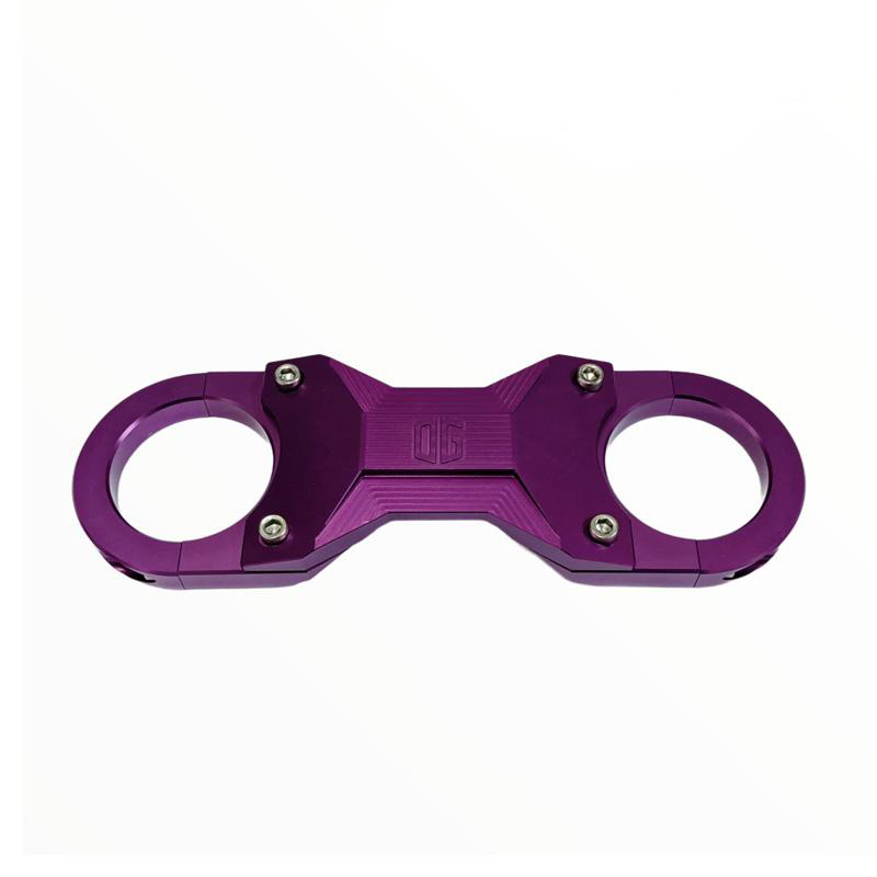 Original Garage Moto Speed 49mm Fork Brace Purple - Dyna & Softail