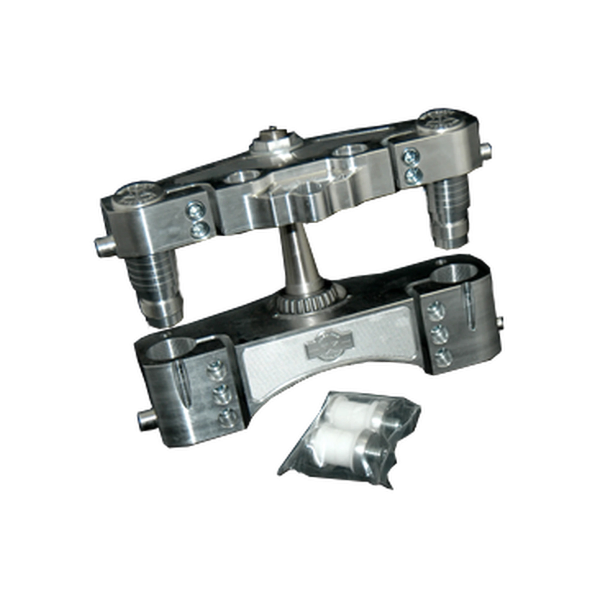 American Suspension Short Neck 8° Triple Tree for 26" Wheel