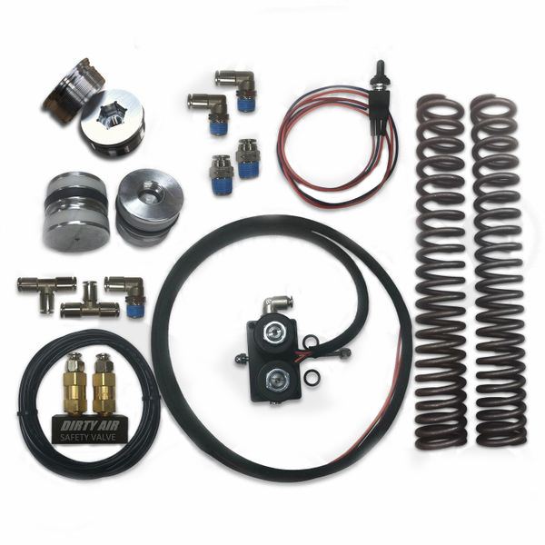 Dirty Works Dirty Air "FAST-UP" Add On Front Air Parts Touring