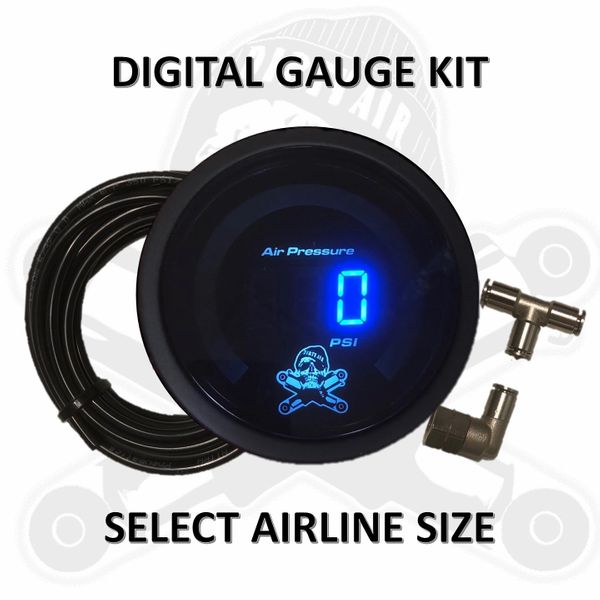 Dirty Works Dirty Air Digital Pressure Gauge Kit